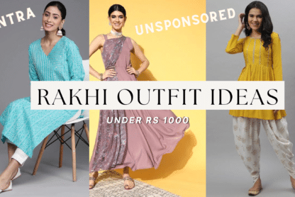 rakhi outfit ideas